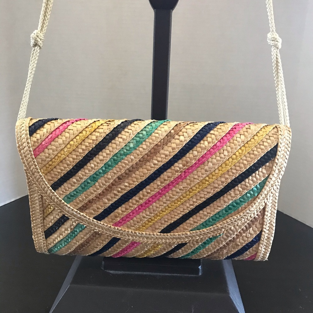 Lesco straw handbag
